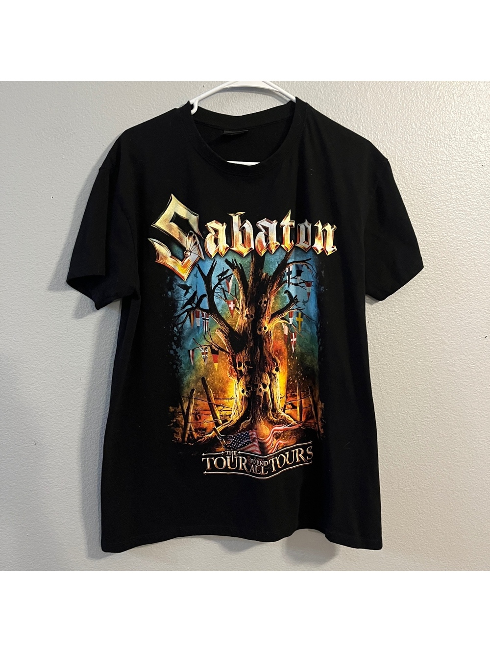 Sabaton Tour To End All Tours 2024 T Shirt XL Judas Priest Concert Tour Tee